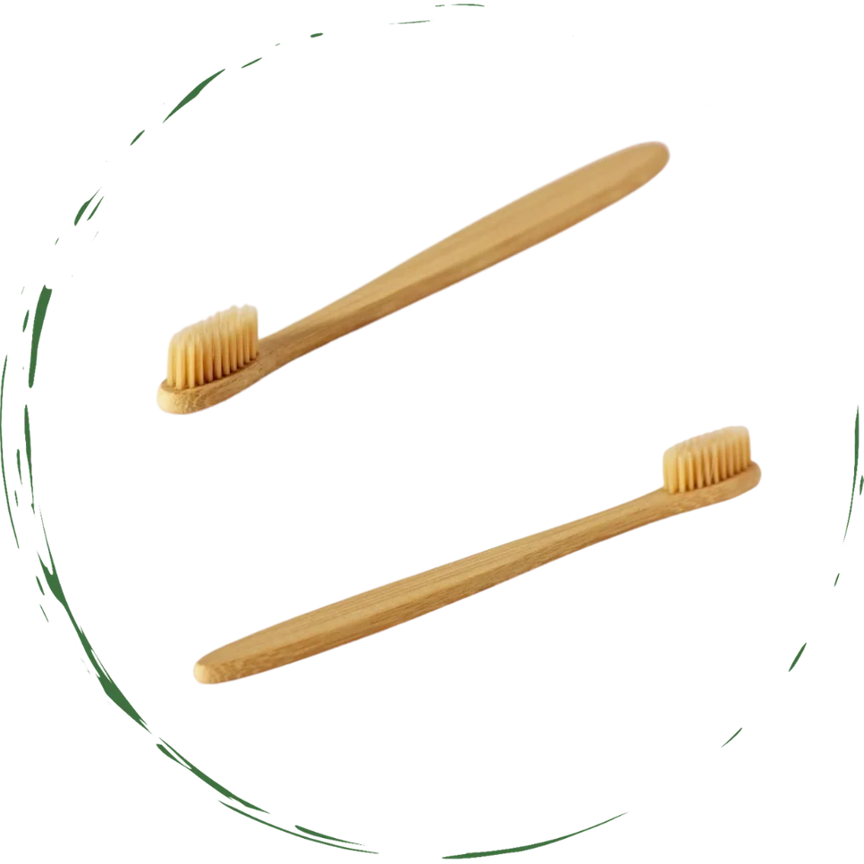 GreenGlow Bamboo Toothbrush – Soft Bristles, Eco-Friendly Design